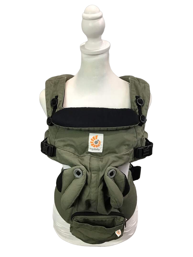Ergobaby Omni 360 Cotton Baby Carrier, Khaki Green
