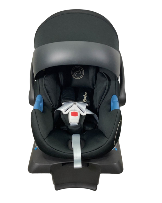 secondhand Cybex Aton G Infant Car Seat, 2023, Moon Black