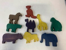 used Wooden Animal Blocks