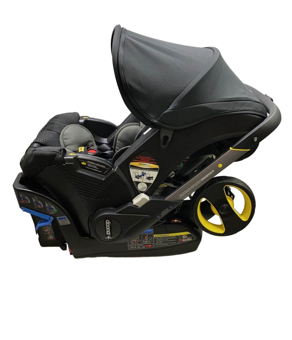 secondhand Doona Infant Car Seat & Stroller Combo, 2023, Nitro Black