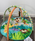used Bright Starts Monkey Business Musical Activity Gym and Play Mat