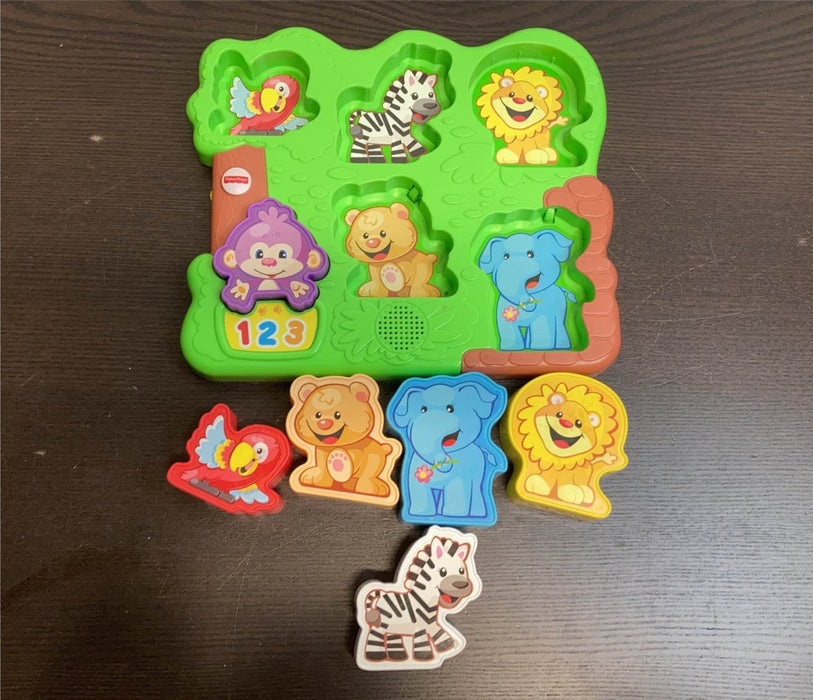 secondhand Fisher Price Laugh & Learn Zoo Animal Puzzle