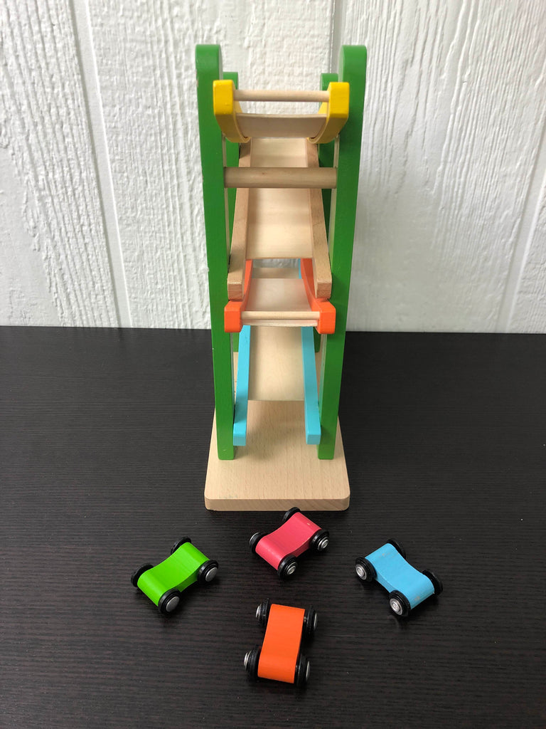 Jouéco Ramp Racetrack With 4 Cars