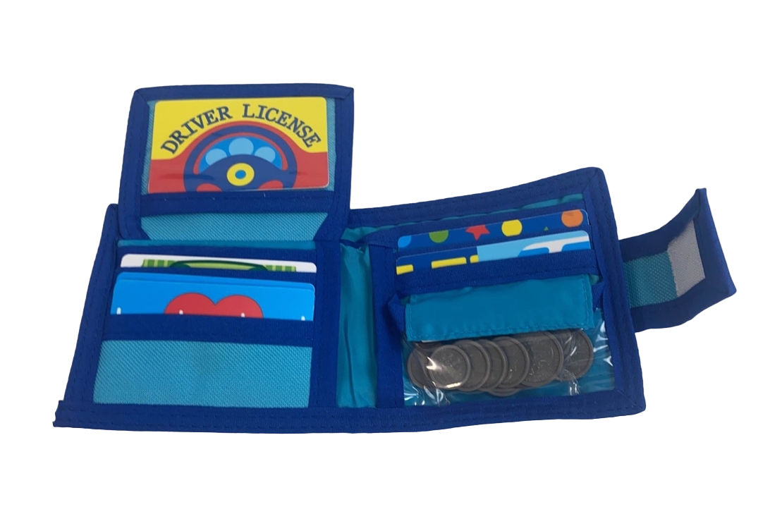 Melissa Doug Pretend To Spend Toy Wallet