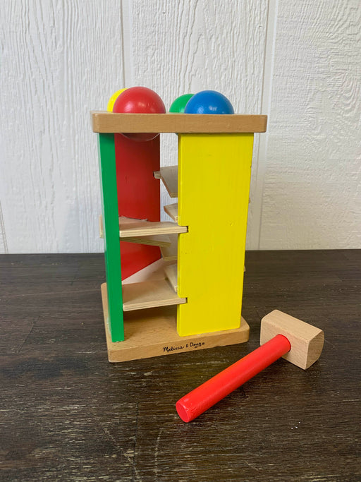 secondhand Melissa & Doug Pound And Roll Tower