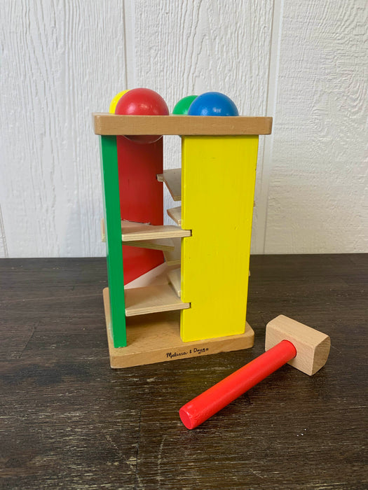 secondhand Melissa & Doug Pound And Roll Tower