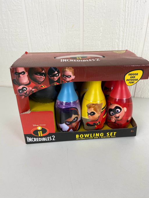 used Disney Pixar Incredible 2 Bowling Set