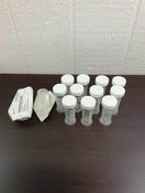 used Abbott CustomFeed Breastmilk Storage Bottles