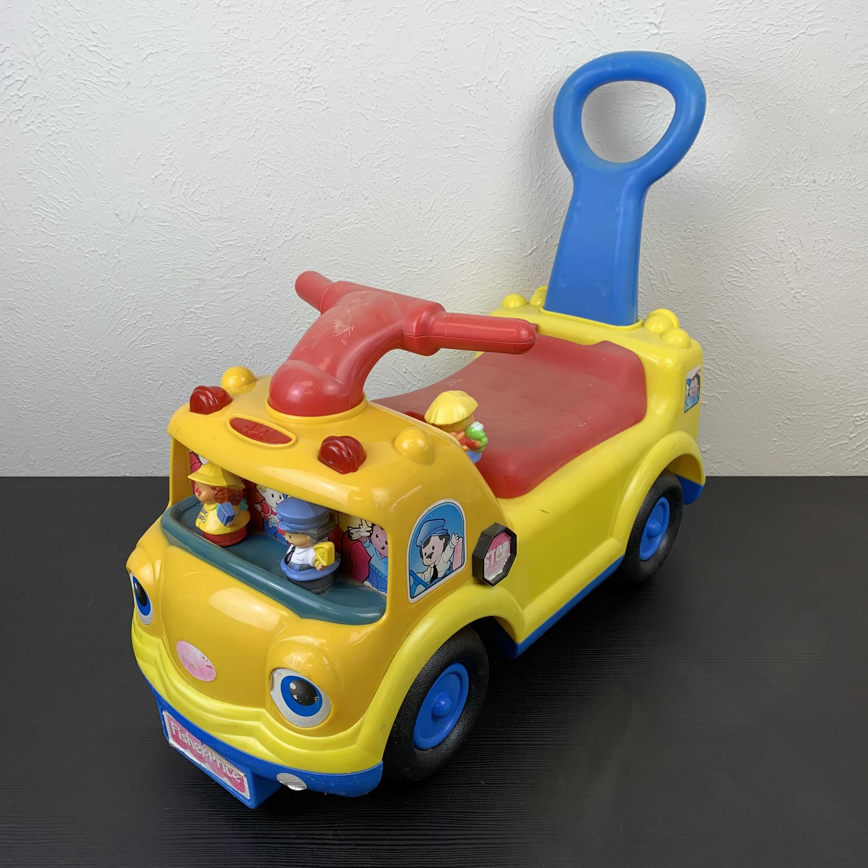 Fisher price ride on outlet bus