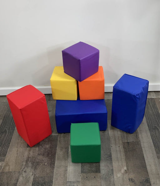 used Amazon Soft Play Blocks, Large Set, 7-Pieces