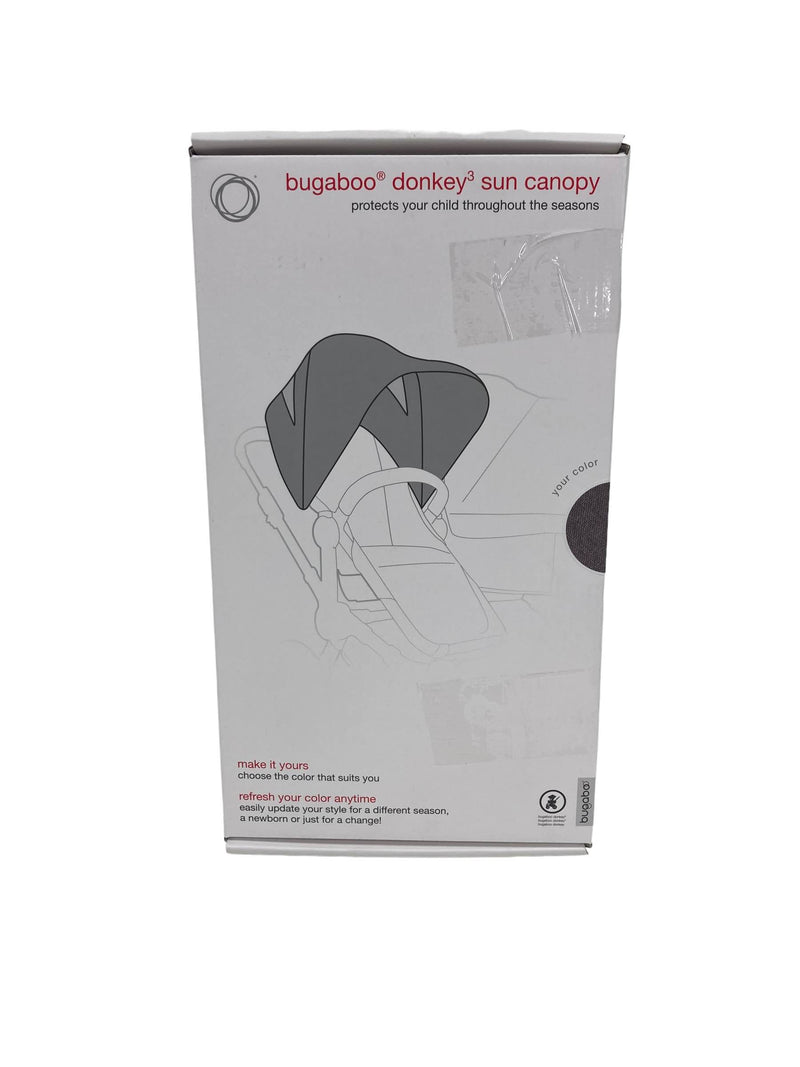bugaboo donkey sun canopy grey melange Bugaboo Donkey 3 Sun Canopy, Grey Melange