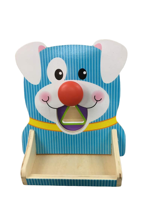 secondhand Melissa & Doug First Play Spin And Feed Shape Sorter