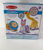 secondhand Melissa & Doug First Play Safari Grasping Toys