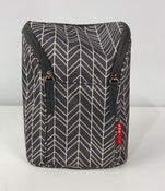 used Skip Hop Grab And Go Double Bottle Bag, Gray Feather