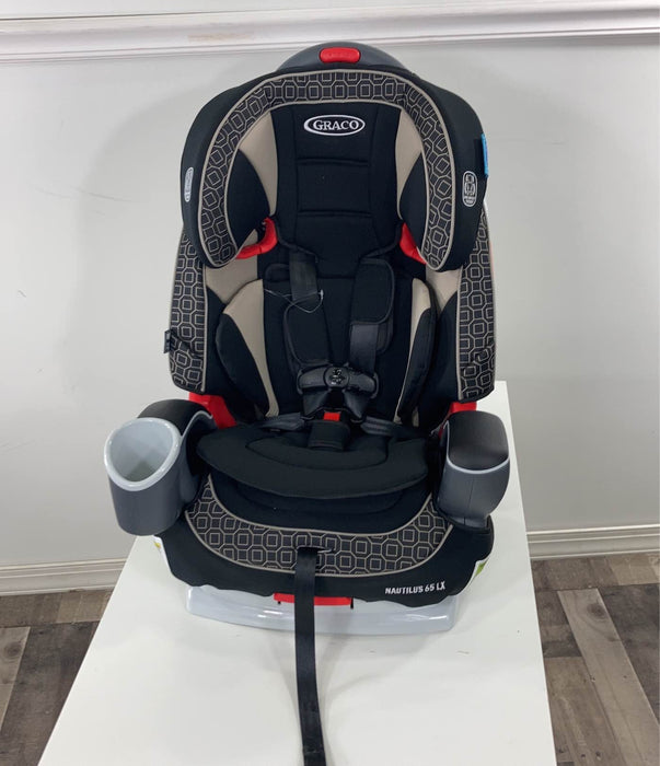 used Graco Nautilus 65 3-in-1 Harness Booster Car Seat, 2020, Pierce