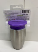 secondhand Munchkin Miracle 360 Sippy Cup, Steel Purple