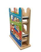 secondhand Melissa & Doug Roll And Ring Ramp Tower