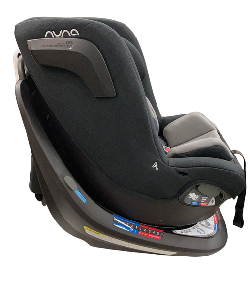 secondhand Nuna Revv Rotating Convertible Car Seat, 2022, Caviar