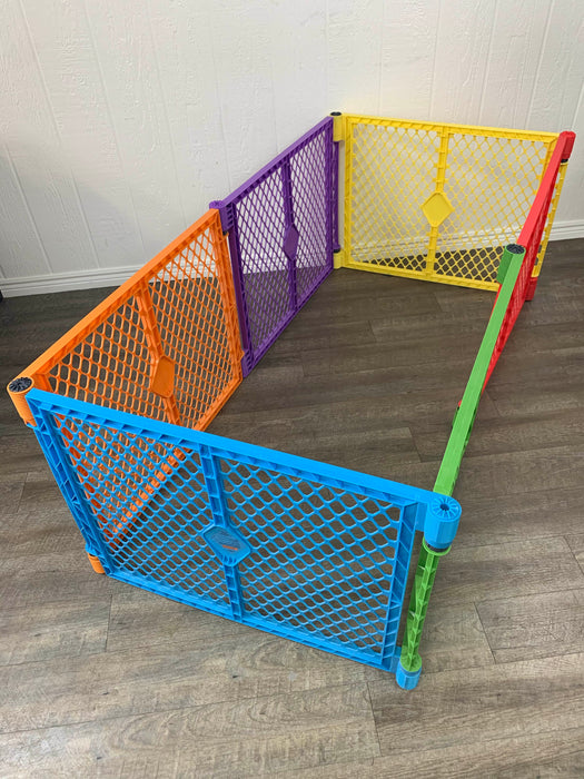 used North States Superyard Ultimate Playard, 6 Panel