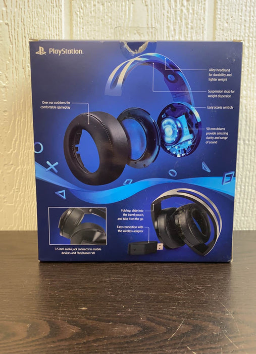 secondhand PlayStation Platinum Wireless Headset