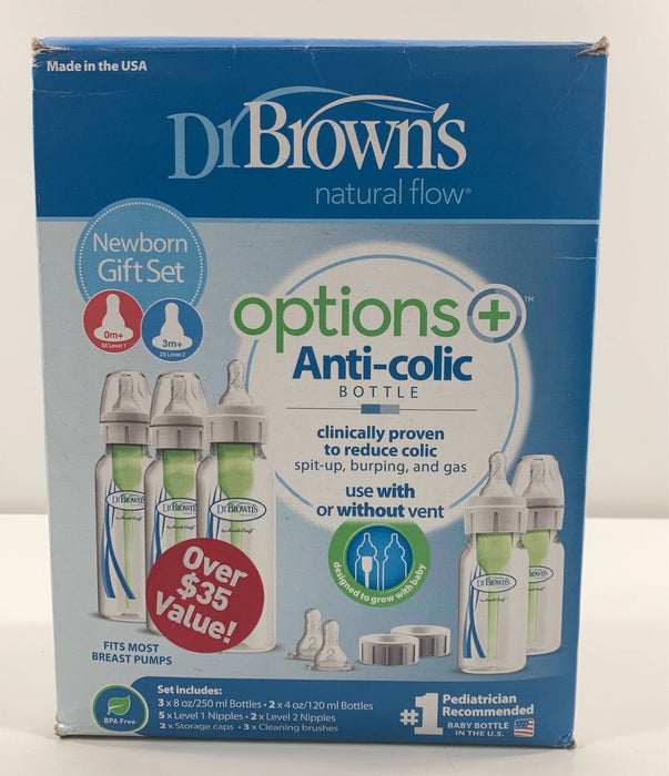 Shop Dr. Brown's Options+ Bottle Newborn Gift Set, Anti-Colic at GoodBuy Gear