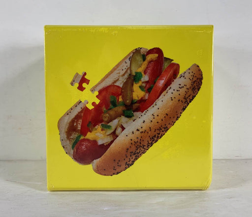 used Areaware little puzzle thing, Chicago Hot Dog