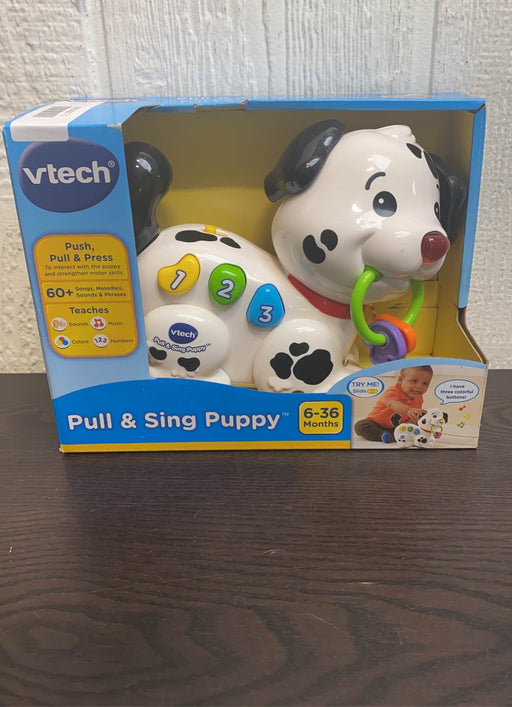 used VTech Pull & Sing Puppy