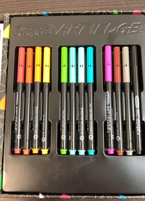 Shop Crayola Edge Markers, with Coloring Sheets at GoodBuy Gear
