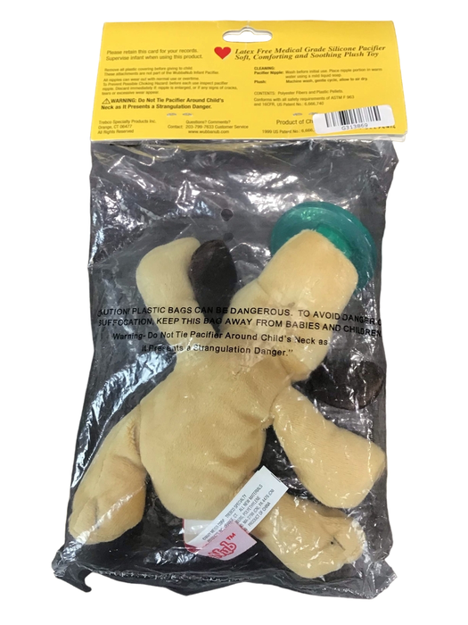 Shop WubbaNub Pacifier, Brown Puppy at GoodBuy Gear