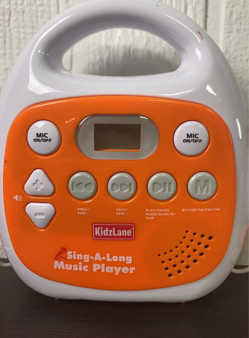 secondhand Kidzlane Kids MP3 Music Player Karaoke Machine