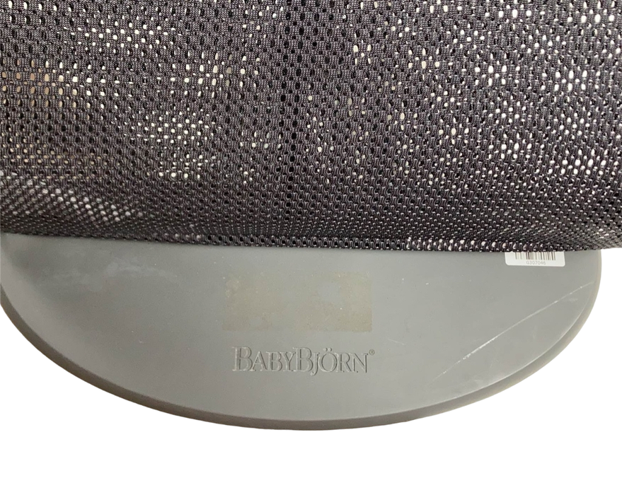 BabyBjorn Bouncer Bliss Bundle With Toy Bar, Googly Eyes, Dark Gray Frame, Anthracite Mesh