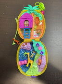 secondhand Polly Pocket Tropicool Pineapple Purse Playset
