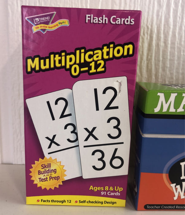 secondhand BUNDLE Flash Cards