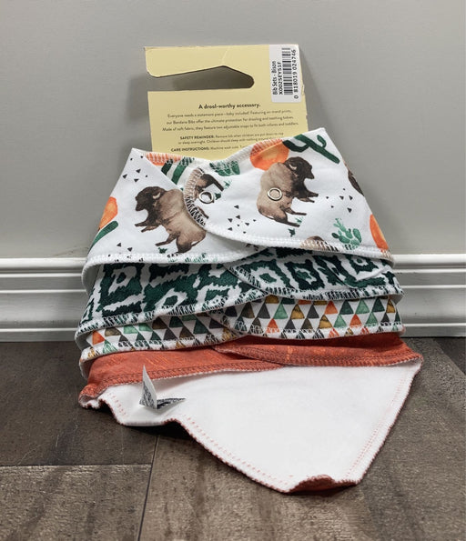 secondhand Copper Pearl Bandana Bibs, Bison 4 pack