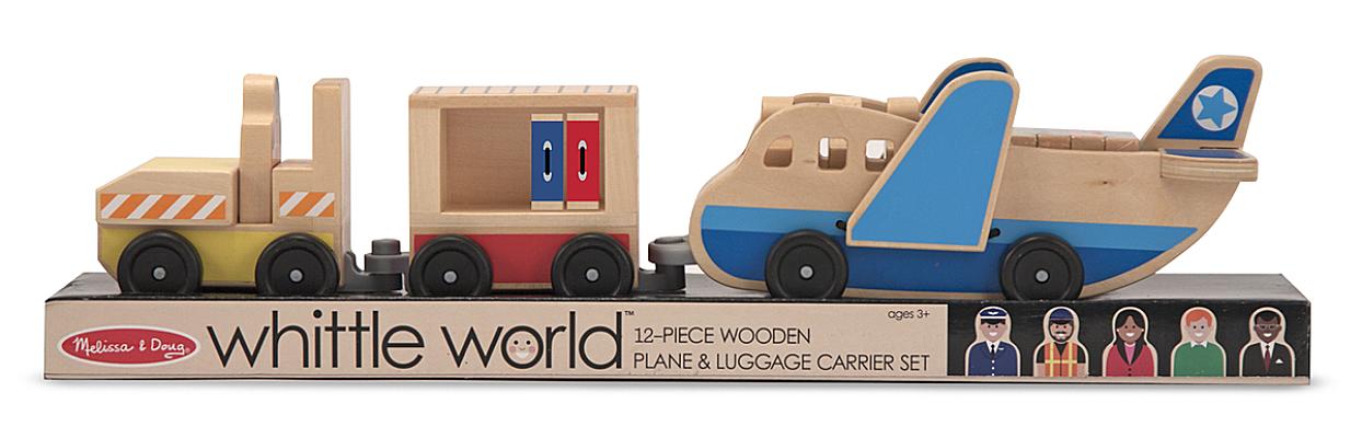 Melissa & Doug Plane and Luggage Carrier Set
