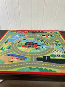 secondhand Melissa & Doug Jumbo Roadway Activity Rug