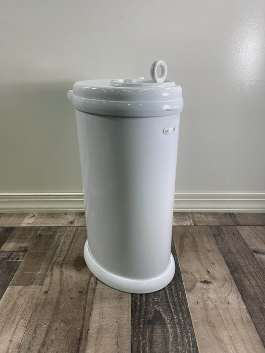 used Ubbi Diaper Pail, White