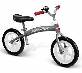 used Radio Flyer Glide And Go Balance Bike, Gray