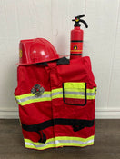 used Melissa & Doug Fire Chief Role Play Costume Set