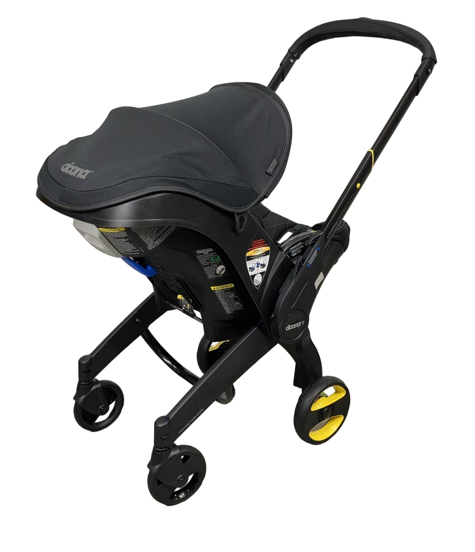 Doona Infant Car Seat & Stroller-Midnight Edition, 2023