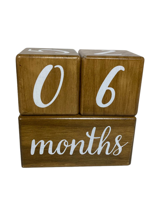 secondhand Milestone Blocks