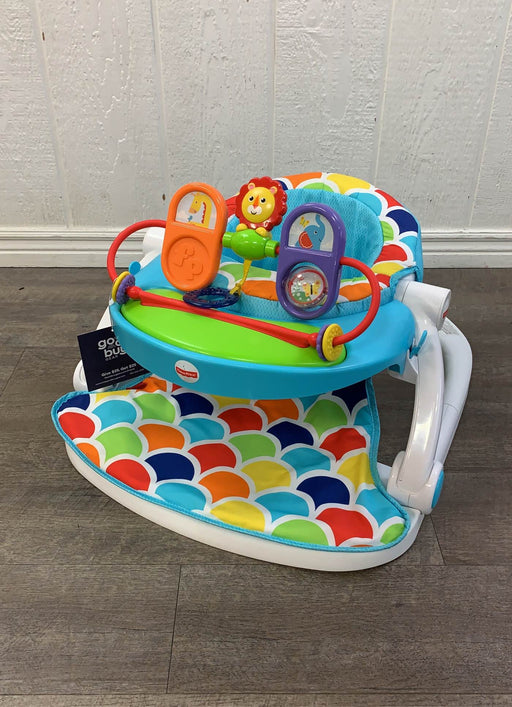 used Fisher Price Premium Sit-Me-Up Floor Seat with Toy Tray