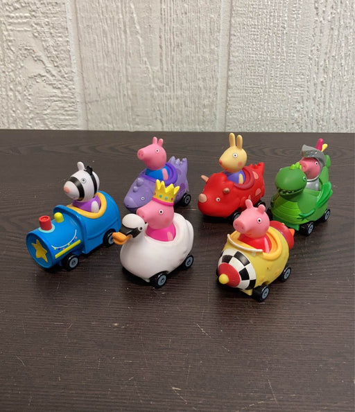 used Peppa Pig Mini Buggies, 6 Pack Set