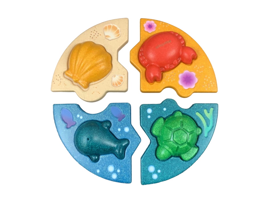 secondhand Plan Toys Marine Puzzle