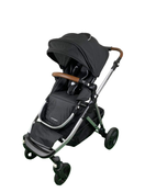 secondhand Mockingbird Single to Double 2.0 Stroller, 2023, Silver with Penny Leather, Windowpane, Black