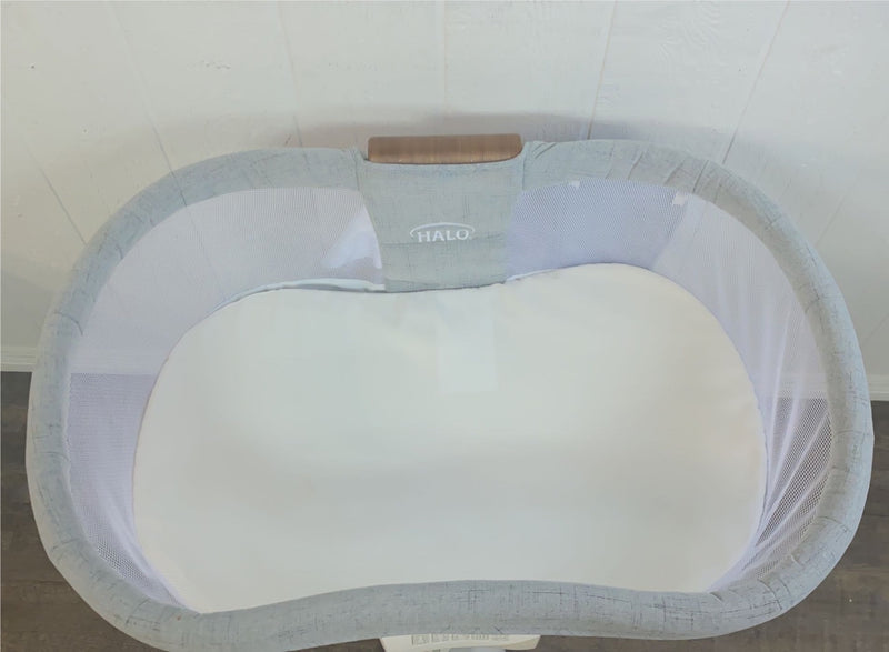 Halo BassiNest Swivel Sleeper Luxe Series, Dove Grey Tweed