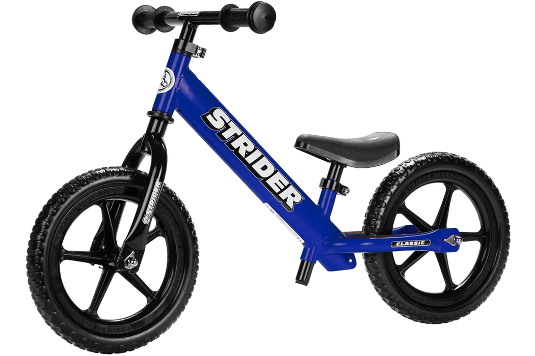 used Strider Balance Bike 12 Classic, Blue, Classic 12"