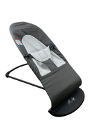 secondhand BabyBjorn Bouncer Balance, Dark Grey/Grey, Black Frame