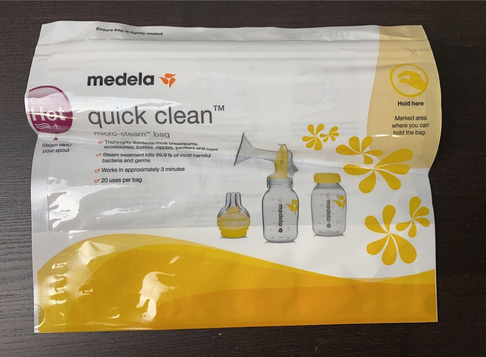 Shop Medela Quick Clean Micro Steam Bags, Box of 4 at GoodBuy Gear