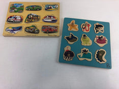 used BUNDLE Wooden Puzzles